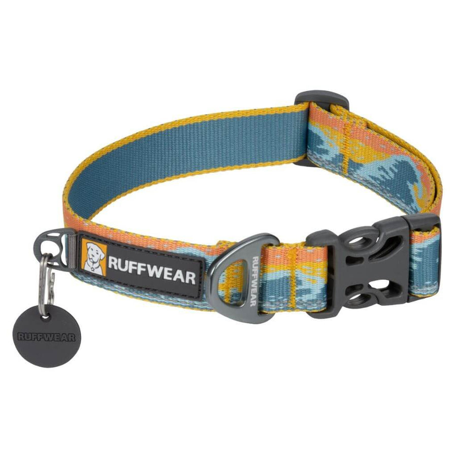 Ruffwear Crag Collar in the Rising Wave pattern