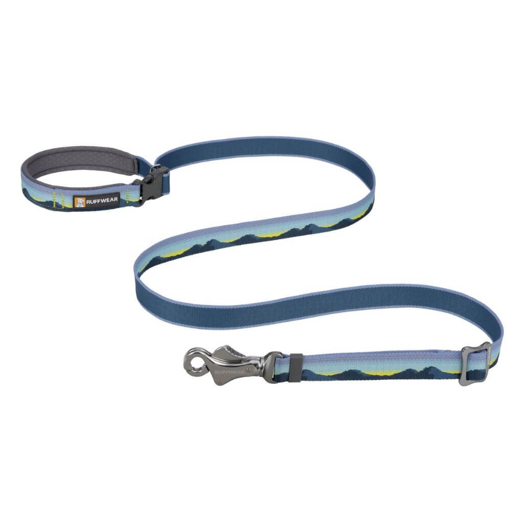 Ruffwear Crag EX Adjustable Dog Leash in Alpine Dawn Pattern