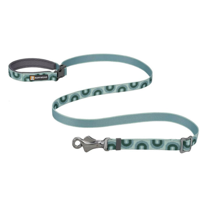 Ruffwear Crag EX Adjustable Dog Leash in Grassy Oxbow Pattern