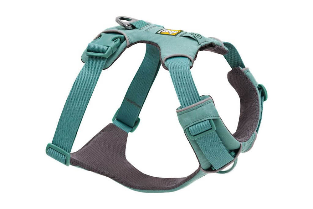 Ruffwear Front Range Dog Harness in River Rock Green