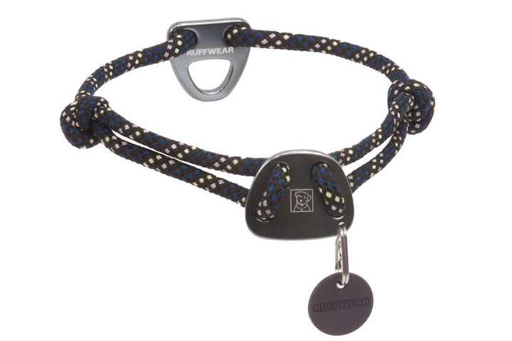 Ruffwear Knot-a-Collar Rope Dog Collar in Obsidian Black