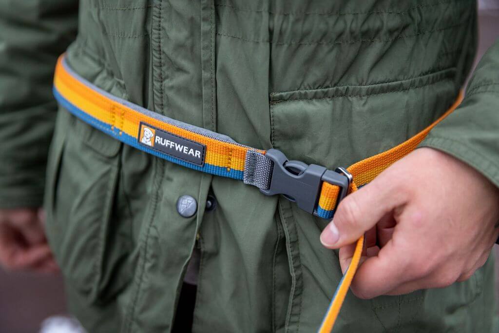 Ruffwear Roamer™ Bungee Dog Leash - Hand-Held or Waist-Worn