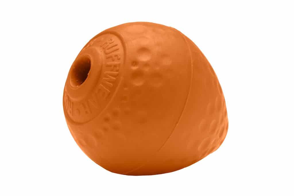 Ruffwear TurnUp Dog Toy in Campfire Orange