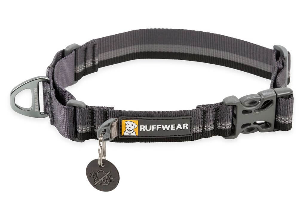 Ruffwear Web Reaction Dog Collar in Basalt Grey