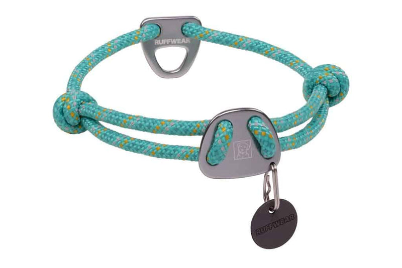  Ruffwear Knot-a-Collar in Aurora Teal available from Canine Spirit 