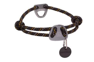 Ruffwear Knot-a-Collar in Obsidian Black available from Canine Spirit 