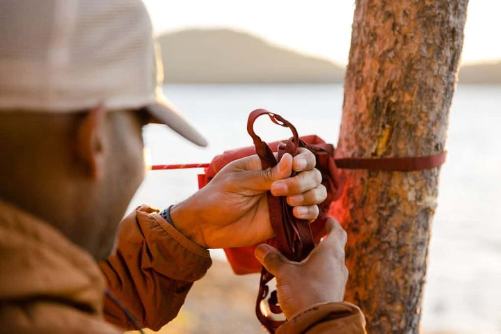 Ruffwear Knot-a-Hitch Closeup of tensioning system