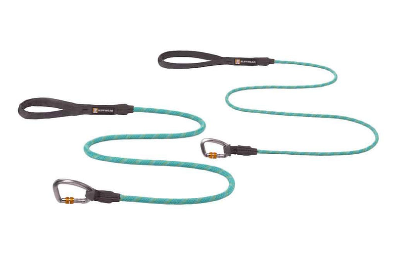 Showing 2 sizes of Ruffwear Knot-a-Leashes available at Canine Spirit Australia