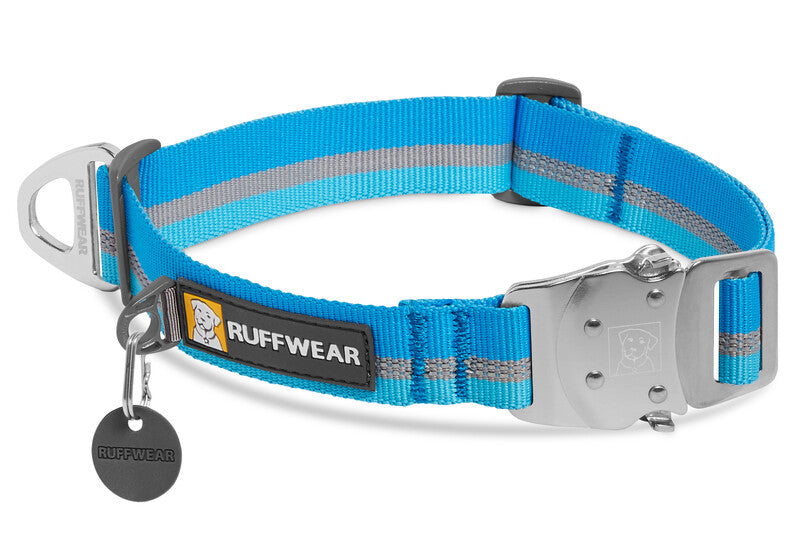 Top Rope Dog Collar - V-Ring Stays at Top of Neck