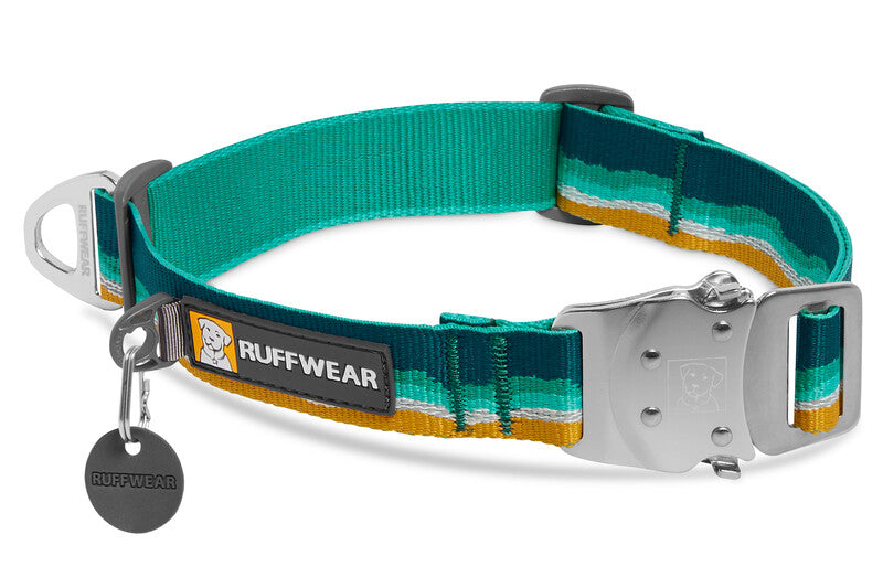 Top Rope Dog Collar - V-Ring Stays at Top of Neck