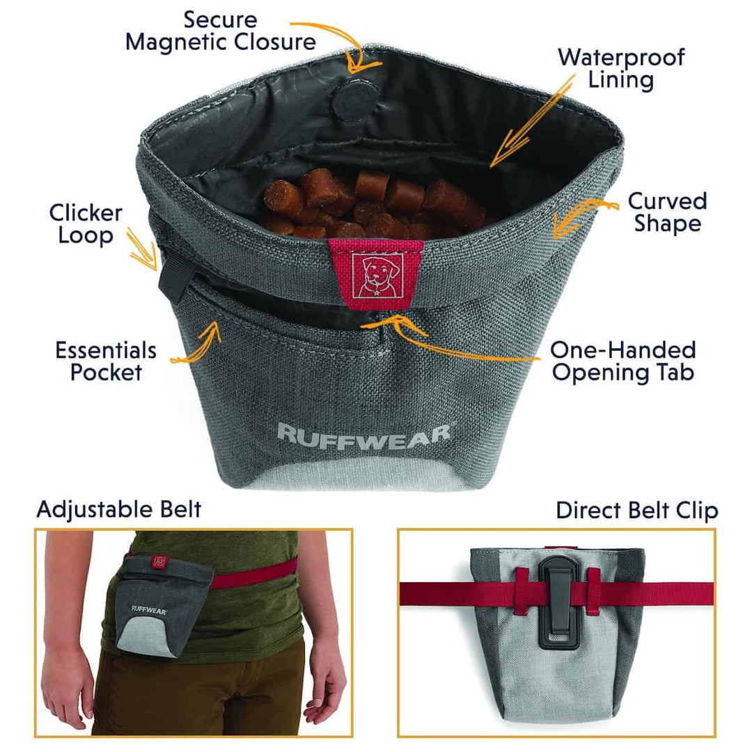Ruffwear Treat Trader Waist Worn Treat Bag great for Dog